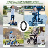 Cameră de aer Yadiraom 12 inchi 12 1/2 x 2 1/4 57-203 cu valvă la 45° pentru bicicletă, cărucior, pentru dimensiunile 12/12.5x1.75/1.95/2.10/2.125, 2 bucăți 7