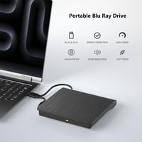 Yaeonku Külső Blu-ray Meghajtó USB 3.0 Type-C DVD Lejátszó Windows Mac 3