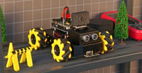 Yahboom UNO R3 AI Okos Robot Kit Mecanum Kerékkel ESP32 Kamerával App Vezérlés FPV Videó STEM Programozás Oktatás 3