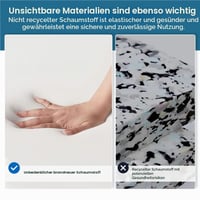 Scaun de birou ergonomic Yaheetech cu tetieră, cotiere și spătar reglabile, capacitate maximă de încărcare 136 kg, alb/gri 9