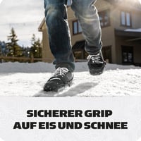 Dispozitiv antiderapant YakTrax Pro - Bandă elastică rezistentă și spirală din oțel de 1,4 mm, pentru gheață și zăpadă, mărimea M (EU 41-43), negru 2