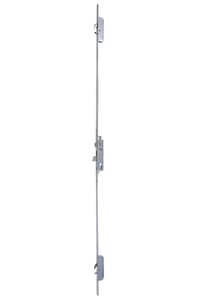 Úzky profilový dverový zámok Yale 6500YGEC30INOX - nehrdzavejúca oceľ, trojbodový, 30mm backset, s kľučkou, moderný štýl 1