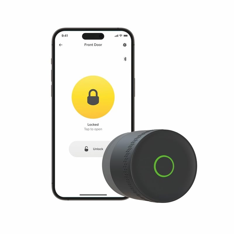 Yale Linus Smart Lock L2 Lite pametna brava – Crna – Ulaz bez ključa, upravljanje putem aplikacije, digitalni ključevi, praćenje aktivnosti u stvarnom vremenu, aplikacija Yale Home
