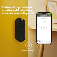 Inteligentný zámok Yale Linus Smart Lock L2 v čiernej farbe – bezkľúčový prístup, zamykanie na diaľku, virtuálne kľúče, upozornenia v reálnom čase, aplikácia Yale Home 4