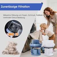 Yalisite Mosógép Szűrő Szita 2db Siemens Bosch Kék Fehér 4