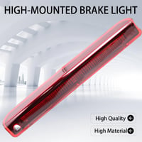 YananAC 265900006R Tretie brzdové svetlo pre Renault Megane MK3 Hatchback 2008-2016, červené, náhradné horné brzdové svetlo 5