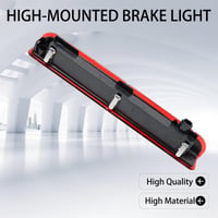 YananAC 265900006R Tretie brzdové svetlo pre Renault Megane MK3 Hatchback 2008-2016, červené, náhradné horné brzdové svetlo 6