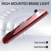 YananAC 265900006R Tretie brzdové svetlo pre Renault Megane MK3 Hatchback 2008-2016, červené, náhradné horné brzdové svetlo 7