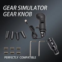 YananAC USB Váltókar Szimulátor PC-hez - Kompatibilis Logitech G27 G25 G923 G29 és TH8A Simracing Váltókkal - Versenyszimulátor Kiegészítő

 5