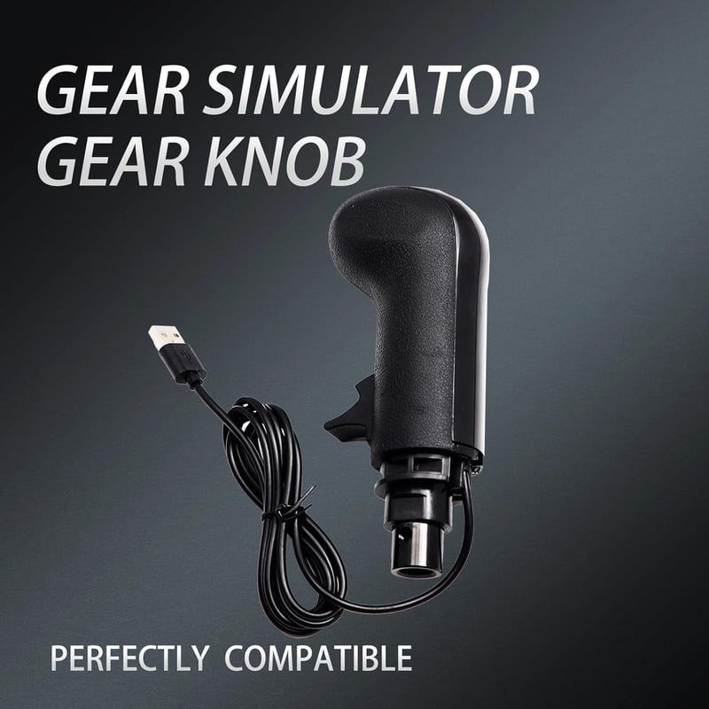 YananAC USB Váltókar Szimulátor PC-hez - Kompatibilis Logitech G27 G25 G923 G29 és TH8A Simracing Váltókkal - Versenyszimulátor Kiegészítő

