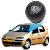 Hlavica radiacej páky YananAC, 5-stupňová, čierna, pre Fiat Punto 188 1999-2012, manuálna prevodovka, 5 rýchlostí, spiatočka vpravo 7