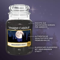 Yankee Candle Midsummer's Night velika mirisna svijeća u staklenki – do 150 sati gorenja – savršen poklon za žene 5