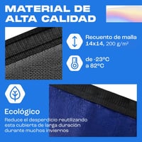 Husă rotundă pentru piscină Yankee Pool Pillow pentru piscine de 550-600 cm, diametru prelată Ø 680 cm 4