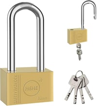 YANKUIRUI 30mm Sárgaréz Lakat Erősített Biztonsági Zár Ajtóhoz és Szekrényhez - Langstrahl (30mm) 1