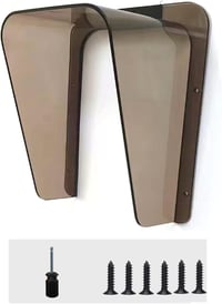 YAODFYL Ajtócsengő Esővédő Burkolat 13,5x19,5cm Kamera Kaputelefon Védelem 4