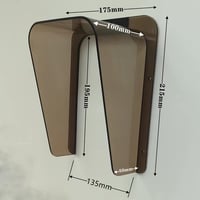YAODFYL Ajtócsengő Esővédő Burkolat 13,5x19,5cm Kamera Kaputelefon Védelem 7