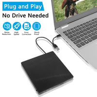 Externý box na DVD mechaniku YAODHAOD, rozširujúci box na optickú mechaniku, inštalačný rámček pre CD-ROM, USB 2.0, 12,7 mm 2