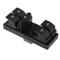 YAOPEI Spínač elektrického ovládania okien 1K4959857B - Kompatibilný s Volkswagen VW Golf Jetta Polo Tiguan, strana vodiča, červená LED dióda 2