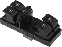 YAOPEI Elektromos Ablakemelő Kapcsoló 1K4959857B - Volkswagen VW Golf Jetta Polo Tiguan Kompatibilis, Vezető Oldali, Piros LED 2