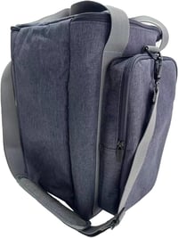 Yaowanguan Bose S1 Pro System Hordtáska - Kék-Szürke Védőtok Vállpánttal PA Hangrendszerhez 5