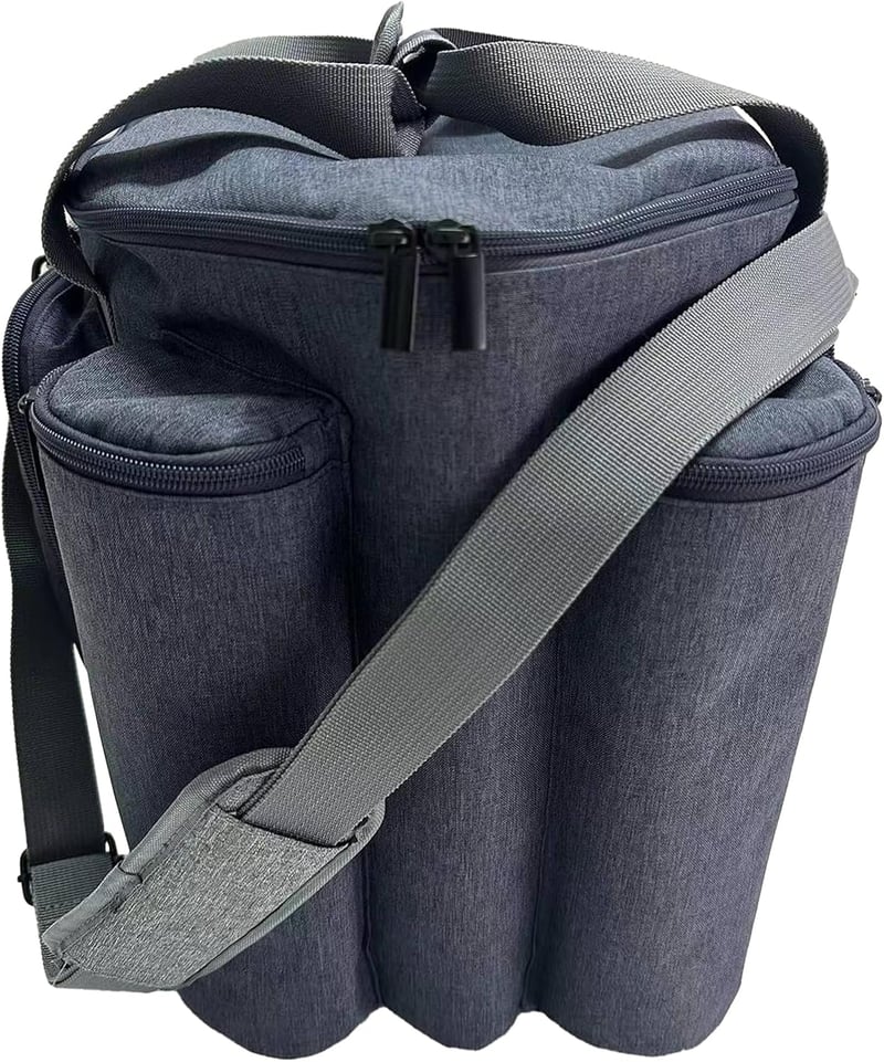 Yaowanguan Bose S1 Pro System Hordtáska - Kék-Szürke Védőtok Vállpánttal PA Hangrendszerhez