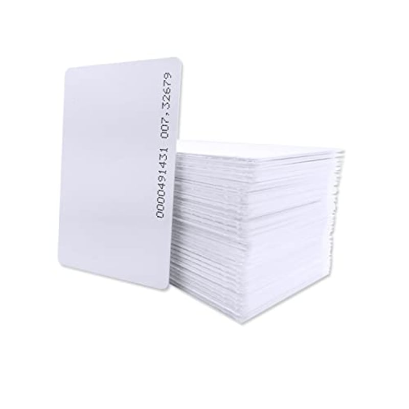 YARONGTECH 125 kHz RFID bezkontaktná karta EM4100/4102 PVC – balenie 100 ks