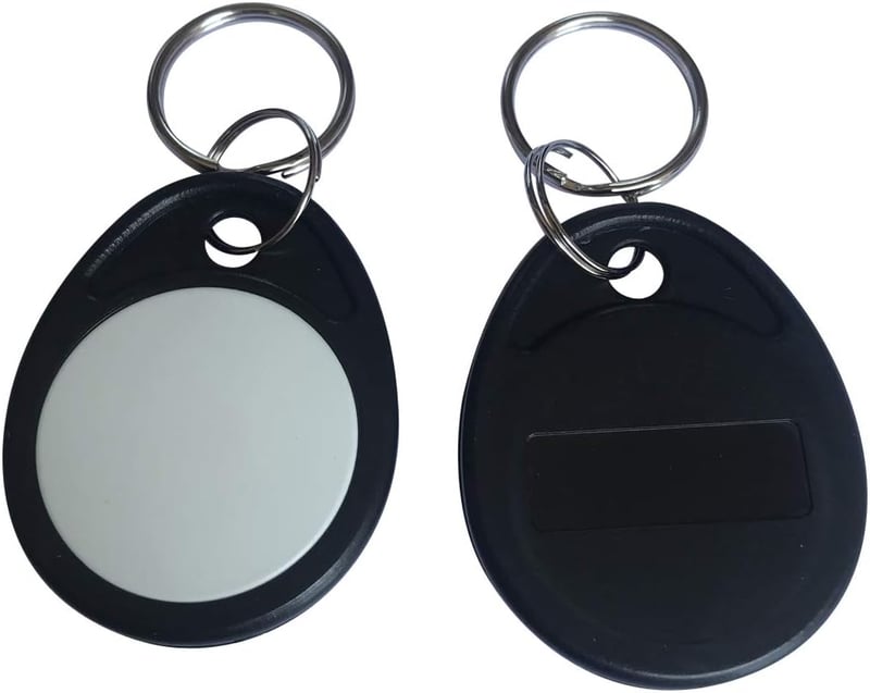 YARONGTECH 13.56MHz M1 S50 IC RFID Címkék - 10 db-os Csomag - ABS Anyagú Azonosító Tag Készlet - 6-os Stílus