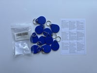 YARONGTECH MIFARE Classic 1K RFID Kulcstartó Címke - 13.56MHz ISO14443A - 10 darabos csomag - Beléptetőrendszerekhez 2