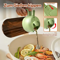 YARRAMATE 470ml Sötét Olajpermetezõ UV Védelemmel, Konyhai Olajszóró Üveg Grillezéshez 7