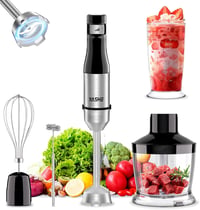 YASHE 1000W Merülőmixer 5 az 1-ben Rozsdamentes Acél Sebességszabályzóval 1