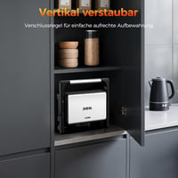 YASHE 1500W Panini Grill XXL Szendvicssütő Automata Hőmérséklet Szabályozással 7