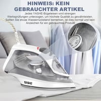 YASHE 2300W Gőzvasaló Gyorsfűtéses Tapadásmentes Talppal 300ml Tartály 8