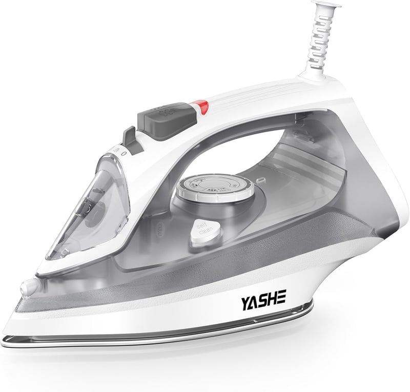 YASHE 2300W Gőzvasaló Gyorsfűtéses Tapadásmentes Talppal 300ml Tartály