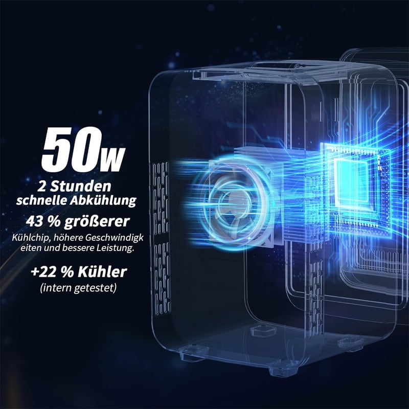 YASHE 4 literes mini hűtőszekrény kozmetikumokhoz, italokhoz, 220V/12V termoelektromos hűtés-fűtés
