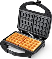 YASHE Belga Gofrisütő Dupla Adag Automata Hőmérséklet Szabályozás 750W 1