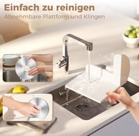 YASHE Elektromos Összecsukható Szeletelő 180W, 17cm Fűrészelt Pengével, 0-15mm Vastagság 5