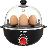 YASHE Elektromos Tojásfőző 7 Tojáshoz Kemény Puha Főzéshez Mérőpohárral 1