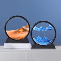 YATOSEEN 3D homokképek forgó homokművészet dekoráció ajándék 3