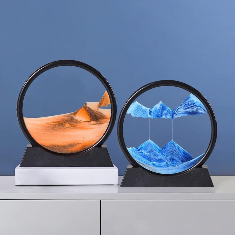 YATOSEEN 3D homokképek forgó homokművészet dekoráció ajándék