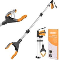 YAUNGEL 108 cm összecsukható fogó mágneses gripper 360° forgatható szemétcsipesz - 108cm, orange 1