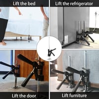 YAYODS 2db 38cm bútorlift 25cm emelésmagasság 240kg teherbírás 7