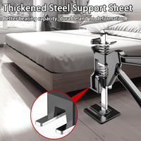 YAYODS 2db 38cm bútorlift 25cm emelésmagasság 240kg teherbírás 4