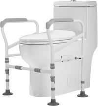 ybaymy Magasságállítható WC Támaszkerete Időseknek és Mozgáskorlátozottaknak 1