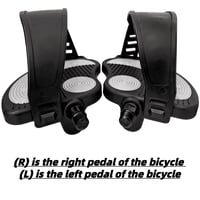 YBEKI Prémium pedál na rotoped s remienkom - 1/2-palcová (12,7 mm) oska - kompatibilné s Peloton, Schwinn, Kettler, Christopeit - Indoor Cycling 6