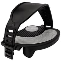 YBEKI Prémium pedál na rotoped s remienkom - 1/2-palcová (12,7 mm) oska - kompatibilné s Peloton, Schwinn, Kettler, Christopeit - Indoor Cycling 3