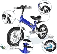 YBIKE 2 az 1-ben Egyensúlyi Kerékpár 12-14 Colos Gyerekbike Fékkel és Lengéscsillapítással 2