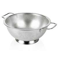 YC Kitchen Cjedilo od nehrđajućeg čelika 28,5 cm - Cjedilo za tjesteninu s ručkama, perivo u perilici posuđa, kuhinjski pribor 1