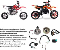 Yctze CDI Gyújtástekercs Vezetékkészlet Lifan 110 125 Pit Bike SSR Coolster 2