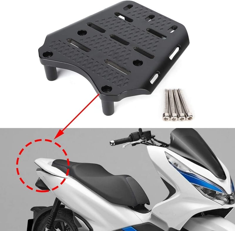 Yctze CNC Alumínium Ötvözet Motoros Csomagtartó Tartó Yamaha 25 50 2014-2019 Modellekhez Utángyártott Alkatrész
