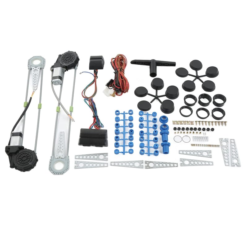 Yctze Elektromos Ablakemelő Készlet 2 Ajtós Pickup Teherautó SUV Univerzális Átalakító Kit